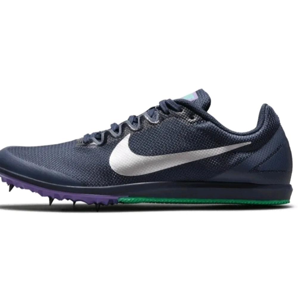 New Nike Zoom Rival D 10 Blue Track Shoes Size 12.5